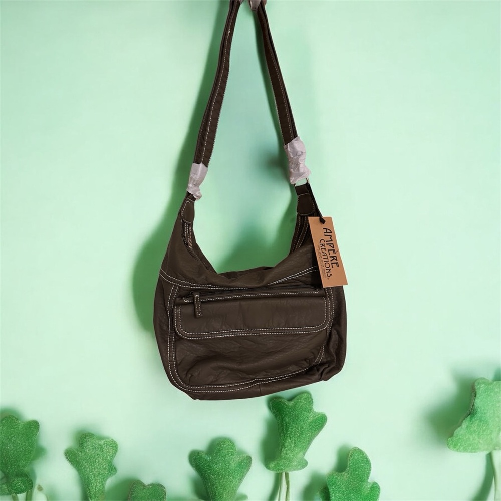 Ampere Creations  Women's Army green Crossbody Bag - Picture 5 of 13